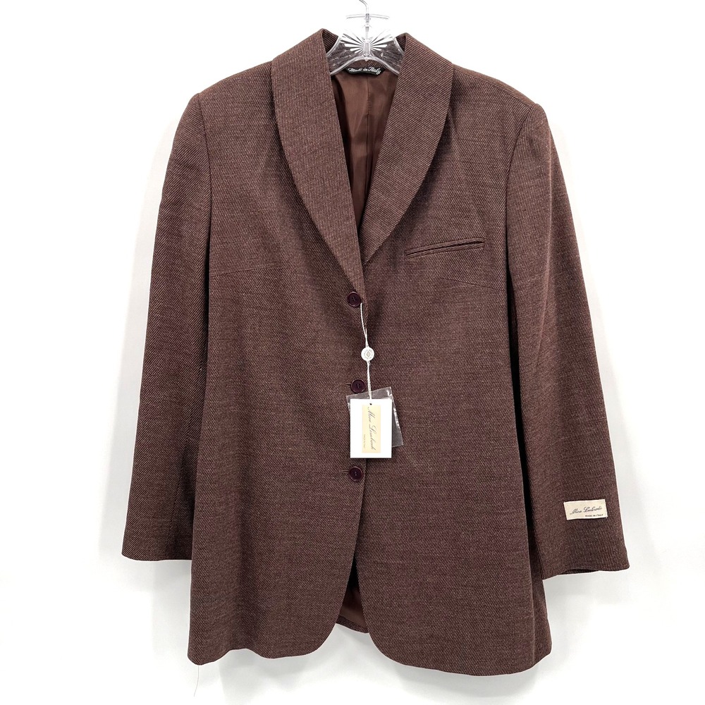 MINO LOMBARDI Women's 10 NWT Travis Ayers Wool-Blend Tweed Blazer/Pants Suit Set - Picture 3 of 16